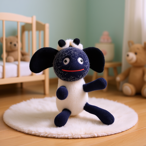Cute Black Sheep Doll for Baby & Kids Decor - Product Image 3