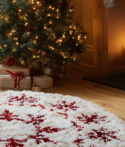 Tapis rond en laine tuftée à la main, de haute qualité, motif moderne, fait main, écologique, pour salon, chambre d'enfants, hôtels, bureau - Product Image 6