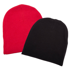 Thermal <b>Wool</b> Blend Jacquard <b>Beanie</b> <b>Hat</b> Double Layer Fleece Lined Warm Winter Outdoor Use Unisex Stretch Fit Solid Pattern - Product Image 1