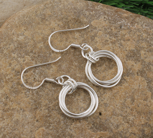 Handmade 925 <b>Sterling</b> <b>Silver</b> Turquoise <b>Wire</b> Wrapped Drop Earrings Artisan Crafted Luxury Jewelry for Women Party Wholesale - Product Image 2