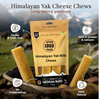 Premium Himalaya Yak Churpi Kauwstaafjes, hoog eiwitgehalte, natuurlijke, langdurige hondensnoepjes, rijk aan melkcalsium, glutenvrij, gezond voor de gezondheid.