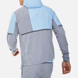 Wholesale Custom Logo 100% Polyester Jackets <b>Pants</b> Set Sports Men Windbreaker Tracksuit for Sport ODM OEM services - Product Image 3