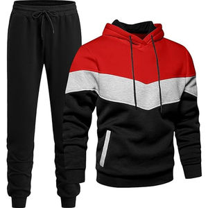 Conjunto Deportivo Informal para Hombre de Alta Calidad 2026, 100% Algodón Transpirable, Sudadera con Capucha y Pantalones Deportivos - Product Image 6