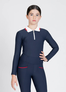 Camiseta de Entrenamiento Transpirable para Niños, para Montar a Caballo, de Tela Suave, Elegante, Cómoda, de Alta Calidad, Personalizable - Product Image 4
