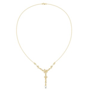 Collar de Diamantes de Oro de 9K Más Vendido para Mujer, Joyería Fina de Lujo con Piedras Brillantes para Novias, Compromiso - Product Image 5