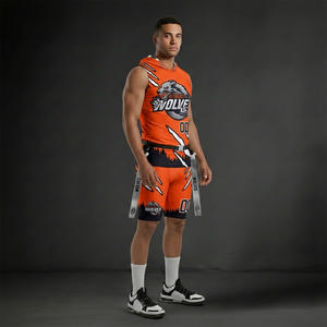 ชุดฟุตบอล 7V7 พิมพ์ลายตามสั่ง พร้อมชื่อและหมายเลข ชุดทีม โพลีเอสเตอร์ 100% แขนกุด ไซส์ใหญ่ ระบายอากาศได้ดี - Product Image 2