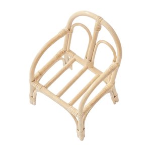 Eco Friendly Rattan Doll Toy Chair Handcrafted <b>Miniature</b> Decor Bulk Buy From Vietnam Manufacturer Best Price Hot Sale Item - Product Image 1