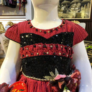 เสื้อโค้ทผ้าฝ้ายสำหรับเด็กทารก,เสื้อคลุมมีที่คาดผมดีไซน์เดรสแฟนซีผ้าฝ้ายล่าสุด - Product Image 3