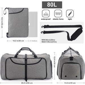Bolsa Deportiva de Lona Ligera Personalizada al por Mayor, Nuevo Diseño, Hecha a Medida, Otras Bolsas Deportivas - Product Image 2