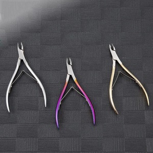 Professional Stainless Steel <b>Cuticle</b> Nippers Tip Double Spring Nippers Beauty Nipper Dead Skin Cutter <b>Trimmer</b> Tool Nail <b>Cuticle</b> - Product Image 6