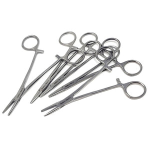 Juego de 5 Portaagujas Quirúrgicos Veterinarios Webster de 5 Pulgadas, con Mordazas Lisas, de Acero Inoxidable, para Sutura - Product Image 1