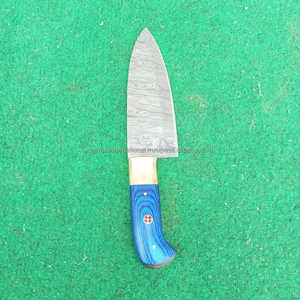 Cuchillo de Chef Japonés de Acero de Damasco, Hecho a Mano, Moderno, con Hoja Forjada, Orientación de Mano Ajustable, Ecológico, para Uso Diario en la Cocina - Product Image 4