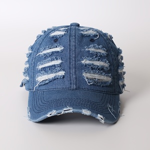 <b>Vintage</b> Distressed Dad Hat Washed Cotton Baseball <b>Cap</b> Adjustable Unstructured Low Profile Distressed Baseball <b>Cap</b> - Product Image 3
