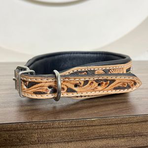 Collar de entrenamiento para perros con hebilla de Metal de cuero de alta calidad y resistente, Collar de cuero de vaca con cuentas de lujo para mascotas y perros - Product Image 6