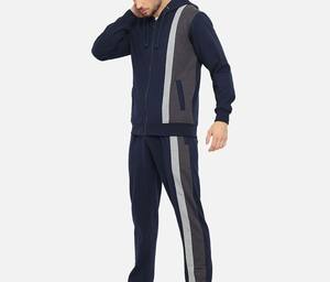 Conjuntos de sudaderas con capucha y pantalones de chándal informales, transpirables, ligeros, estampados, de forro polar, con cremallera de un cuarto, de color liso, diseño OEM, precio bajo al por mayor - Product Image 4