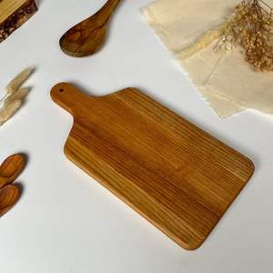 Tabla de Cortar Rectangular de Madera Natural, Tamaño Grande, Superficie Lisa y Duradera, No Tóxica, Fácil de Limpiar, Apta para Lavavajillas - Product Image 5