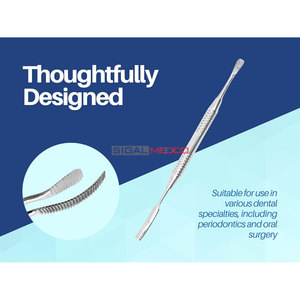 Miller Bone File Double-Ended Surgical Instruments Dental and Surgical Instrument with Curved and Straight Ends - Product Image 4