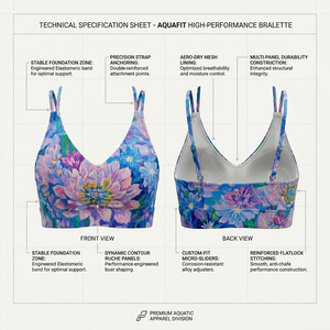 Fitness Gym Workout Custom Printed Design Sports Bra Women Yoga Bra Push Up Seamless Activewear Crop <b>Top</b> Breathable Support Bra - Product Image 2