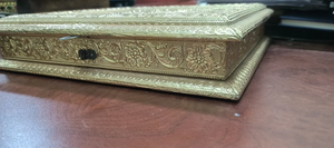 Metal Dry Fruit <b>Box</b> Designer Decorative Gift <b>Box</b> For Wedding Return Gift Festive Gifting And Premium Storage - Product Image 2