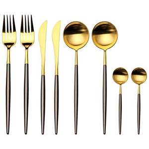 ชื่อแบรนด์ชุดช้อนส้อมหรูหราสำหรับโรงแรมจัดเลี้ยง บริษัทจัดจัดงานจัดเลี้ยง และพันธมิตรจำหน่ายส่งทั่วโลก - Product Image 1