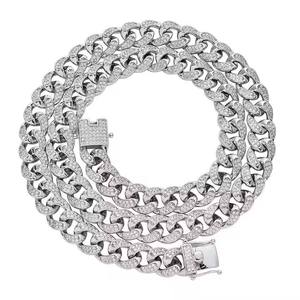 Hot Sale Luxury <b>Statement</b> <b>Necklace</b> With Crystal Rhinestones Cross Pattern 925 Silver Rhodium Plated Unisex Party Jewelry - Product Image 6