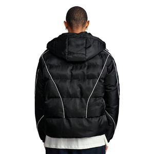 Customized Logo <b>Men</b>’s <b>Lightweight</b> Puffer <b>Jacket</b> Water Resistant Quilted Winter Coat Packable Design Fashion Warm Winter <b>Jacket</b> - Product Image 5