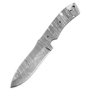 ใบมีดเปล่าสำหรับล่าสัตว์เหล็กดามัสกัสแบบมืออาชีพ - Product Image 1