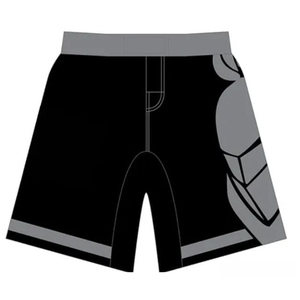 Men's Casual MMA Training <b>Shorts</b> <b>Spandex</b>/Polyester Fabric Breathable Eco-Friendly Quick Dry Mid Waist Elastic Solid Color Plain - Product Image 1