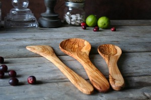 Handcrafted Wooden <b>Spoon</b> Carved From Fine Oak Blending Rustic Charm With Modern Functionality for Every Home Kitchen - Product Image 4