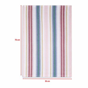Serviette de cuisine à motif attrayant, design rayé teint en fil, meilleure qualité, séchage rapide, vente en gros, serviettes de cuisine en coton personnalisées - Product Image 5
