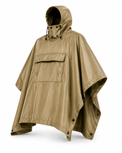Poncho de pluie imperméable et coupe-vent pour adulte, taille unique, conçu pour l'escalade et les activités de plein air - Product Image 1