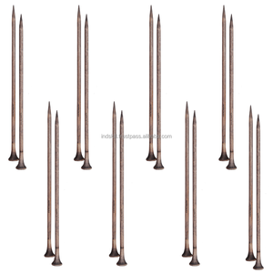 Agujas de Tejer de Madera Natural de Punta Única, Agujas Largas, 18 Pares/juego, Indskill - Product Image 4