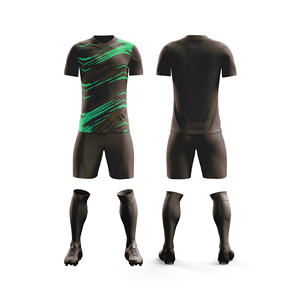 Ensemble d'uniformes de football par sublimation, football professionnel |   Tailles pour hommes, femmes et jeunes |   Vêtements de sport légers et à séchage rapide - Product Image 1