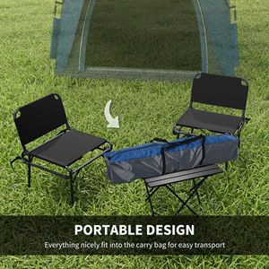 Tenda da Campeggio Automatica Idraulica per 4 Persone con Finestre e Porte, Montaggio Rapido, per Viaggi in Famiglia, Include Borsa per il Trasporto in Poliestere - Product Image 6