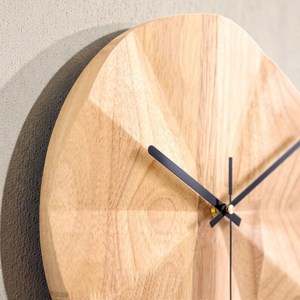 Reloj de Pared Moderno de Madera, Reloj Redondo Minimalista de Madera, Reloj Silencioso para Decoración del Hogar, Reloj de Pared Escandinavo para Sala de Estar - Product Image 3