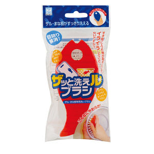 Spazzola per la pulizia del tagliere rosso - Product Image 1