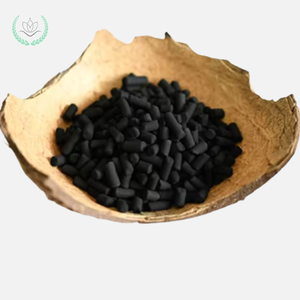Charbon actif granulaire 4 mm en cylindre, agent auxiliaire chimique pour le traitement de l'eau, pureté 99 %, charbon actif en vrac - Product Image 3