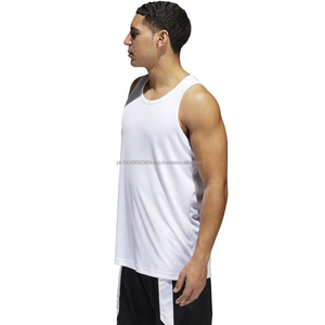 Débardeur de sport respirant à séchage rapide 2024, vêtements de sport pour la salle de sport, vêtements de sport pour hommes, débardeur de musculation vierge - Product Image 3