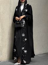 Islamic Elegant Cotton Abaya Muslim Women Clothing V Neck Princess Loose <b>Kaftan</b> Dress with Customized Color & Logo - Product Image 5