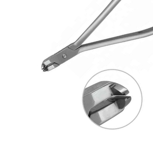 Pince orthodontique dentaire de sécurité pour coupe distale, instrument d'orthodontie, forceps dentaire manuel, argenté, classe I, chirurgical - Product Image 6