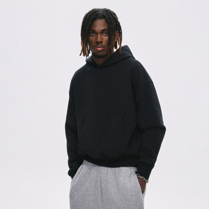 Bulk Unisex <b>Fleece</b> Sstreetwear Tracksuit Custom Logo High Quality Plain Heavyweight <b>Oversized</b> French Terry Cotton <b>Hoodie</b> for <b>Men</b> - Product Image 1
