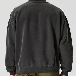 Sudadera Personalizada para Hombre, Cuello Redondo, Estilo Casual Urbano, para Compradores de Ropa al por Mayor y al Detal - Product Image 2