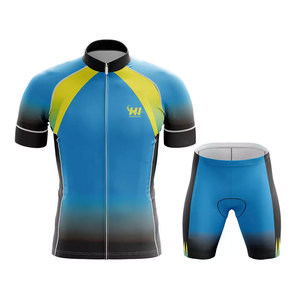 Comfort Wear <b>Cycling</b> Uniform Flexible Fabric <b>Cycling</b> Uniform Breathable <b>Cycling</b> Uniform For Fitness Use - Product Image 1