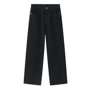 Wholesale Jeans Out Wear Denim Jean <b>Pants</b> for women Straight Denim Casual women's Jeans Baggy Oversize - Product Image 1