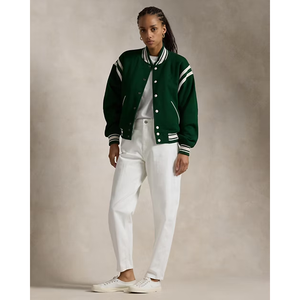 Chaquetas Universitarias para Mujer, Chaquetas Bomber Letterman, Chaquetas Bomber de Béisbol Lisas, Chaquetas Personalizadas con Letras 2026 - Product Image 5