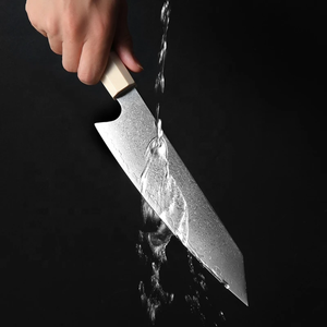 Premium Damascus Steel Chef <b>Knife</b> Custom Damascus <b>Knife</b> Handmade Razor <b>Sharp</b> <b>Kitchen</b> <b>Knife</b> Wooden Handle OEM ODM Supplier - Product Image 3
