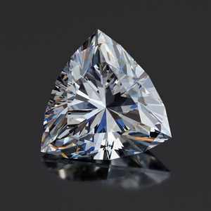 Diamante CVD suelto de corte trillón de 1.01CT a 3.01CT, pulido a mano, certificado por IGI, cultivado en laboratorio, para la fabricación de joyas, para pendientes. - Product Image 2