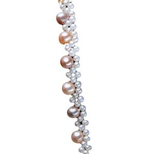 สร้อยคอมุกทรงกลมสีขาวผสมหลากสี สไตล์ทันสมัย ปี 2018 รุ่น Tilian 2018  ประเภทสินค้า สร้อยคอมุก - Product Image 5