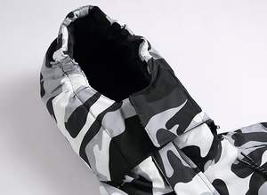 Keevoom Manteau d'hiver pour garçons, veste de ski coupe-vent, manteau de neige chaud en polaire pour enfants, manteau de ski imperméable à capuche pour l'extérieur - Product Image 4