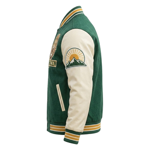 Chaqueta Varsity para Hombre de Alta Calidad, Personalizada ODM OEM, Chaqueta Bomber de Béisbol con Letras de Colegio, Venta al Por Mayor - Product Image 5